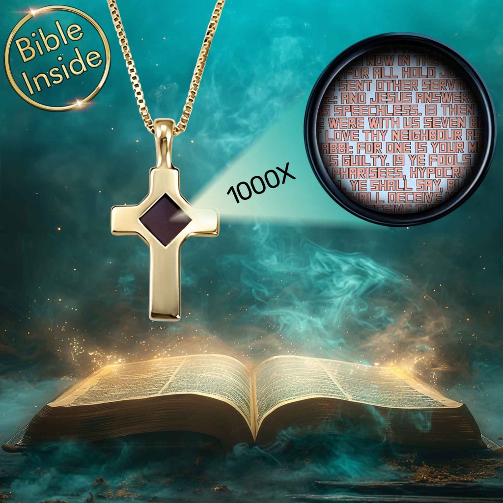 KJV Gift Bibles Pendant Containing New Testament Text From My Nano Jewelry