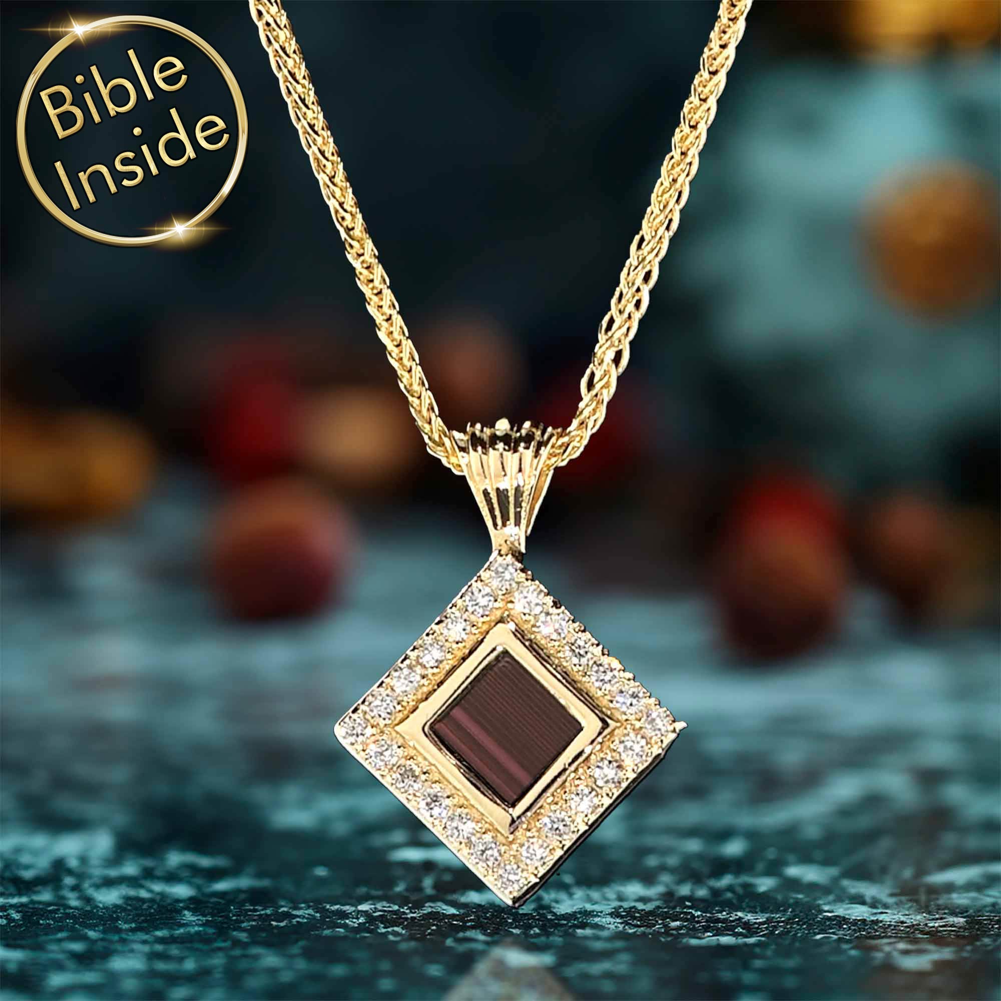 Bible Verse Good Gifts Cross Pendant With Complete Scripture Inside From My Nano Jewelry